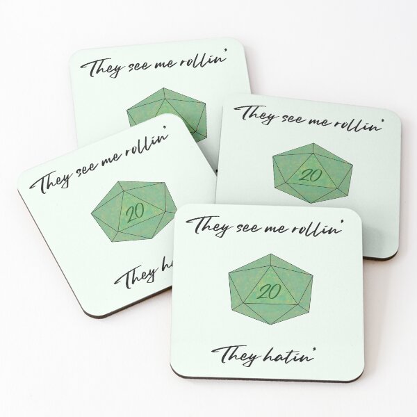 Item preview, Rollin’ D20 - Green designed and sold by DeracleOfOlphi.