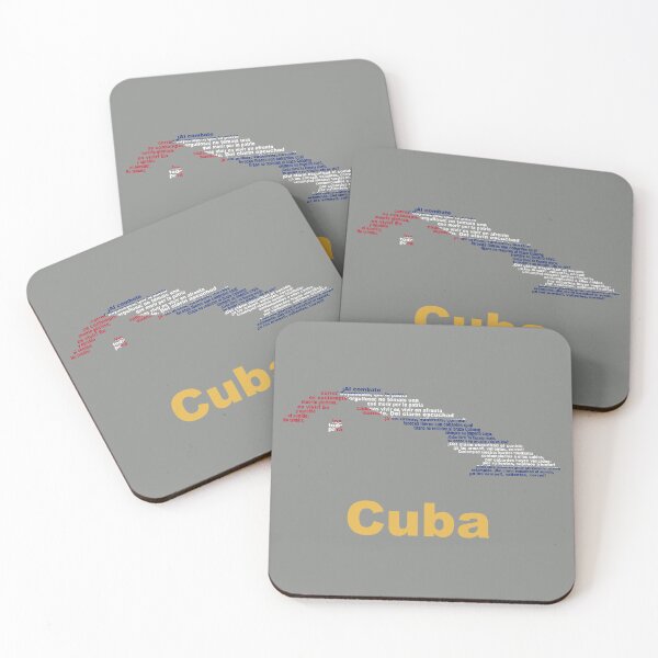 Item preview, Cuba Artistic Design Featuring Anthem Map and Flag designed and sold by JR78.