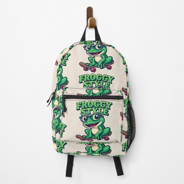 Item preview, Froggy Style Cartoon Design designed and sold by PrintandJoy.