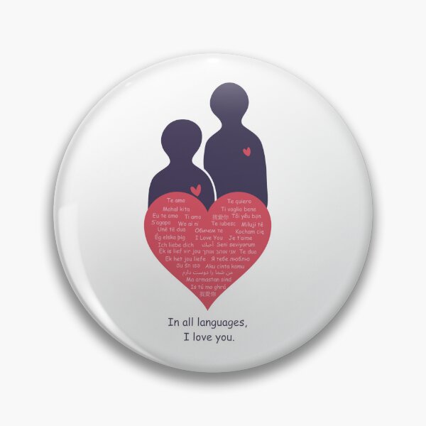 Item preview, I Love You in All Languages – Multilingual Love Typography designed and sold by Joyloom.