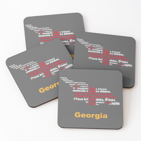 Item preview, Georgia Artistic Design Featuring Anthem Map and Flag designed and sold by JR78.