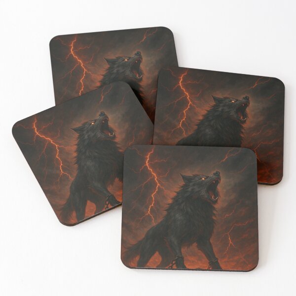 Item preview, Fenris Wolf Norse Mythology designed and sold by Jawoahl.