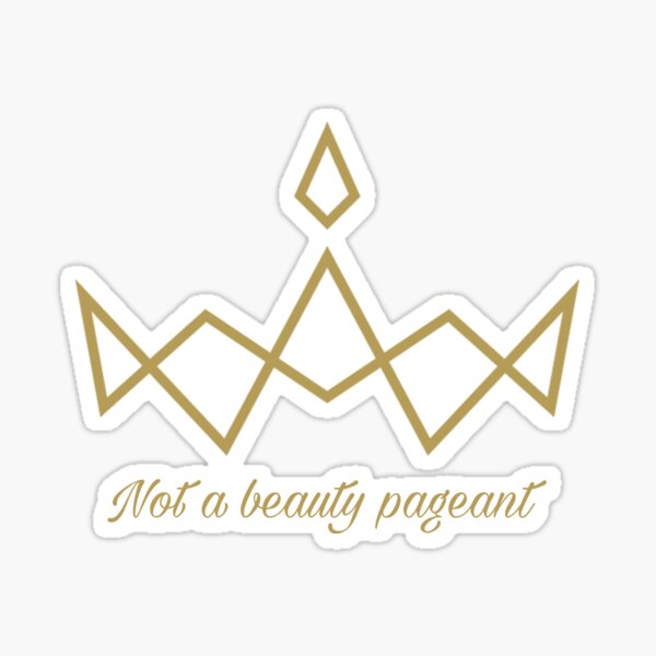 Item preview, Not a beauty pageant designed and sold by KHcreatestudios.