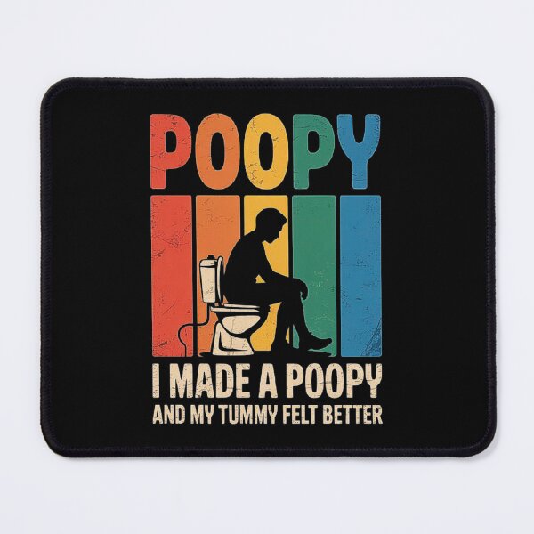 Item preview, Funny Bathroom Humor Poop Design - Poopy Joke for Tummy Relief designed and sold by love3617.