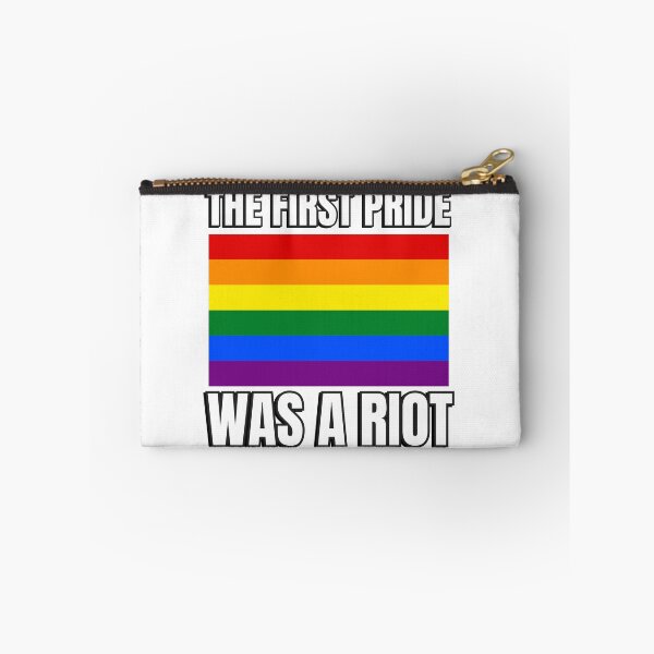 Item preview, The First Pride Was a Riot  -  Pride Rainbow Flag  designed and sold by Inspirationmotivation.