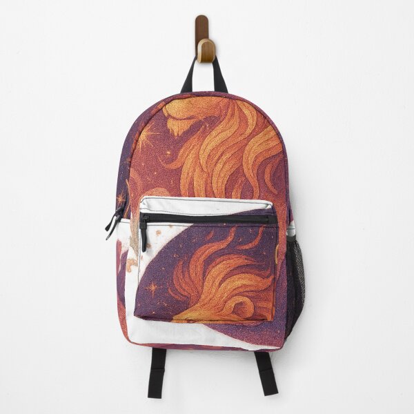 Item preview, Leo Zodiac Illustration – Radiant Lion Star Sign, Celestial Fire Zodiac Art designed and sold by Vendeloc.