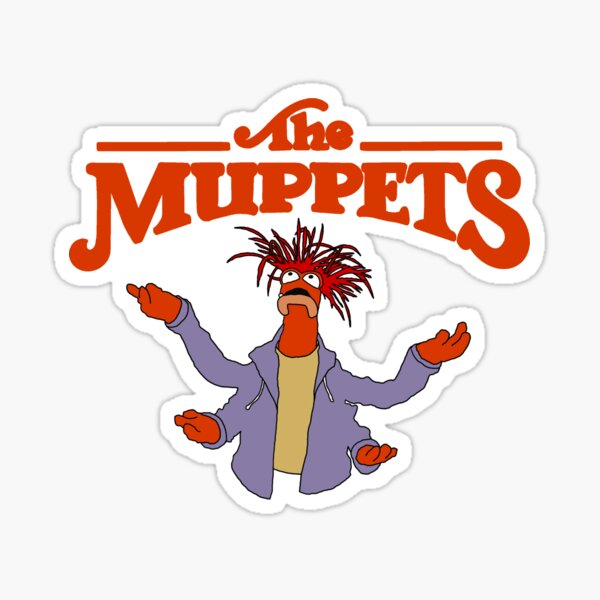 Vista previa del artículo con la obra «El logotipo de los Muppets», diseñado y vendido por Animals-by-JB.
