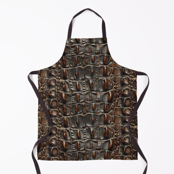 Item preview, Luxurious Textured Crocodile or Alligator Skin in Brown and Black designed and sold by NTGUILTY.