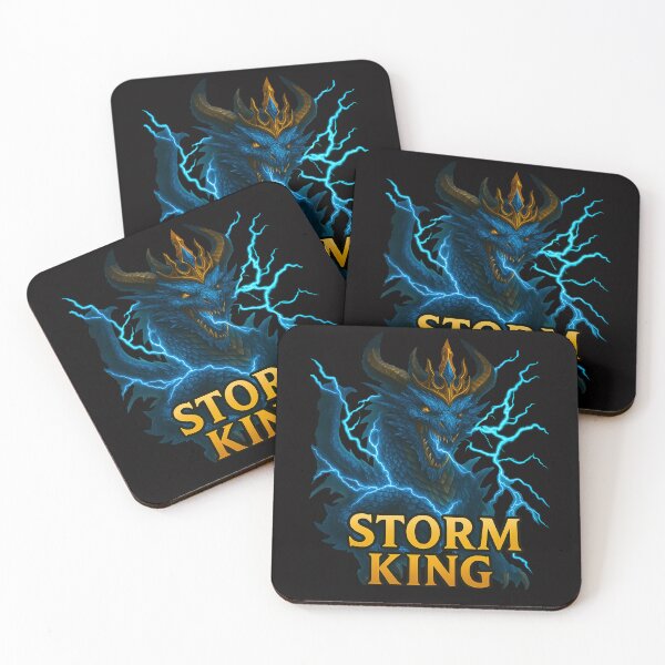 Item preview, Storm King – Lightning-Fueled Thunder Dragon Art designed and sold by Thaivi Design.