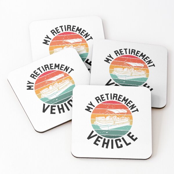 Item preview, My Retirement Vehicle funny pontoon boat owner retirement designed and sold by snowry.