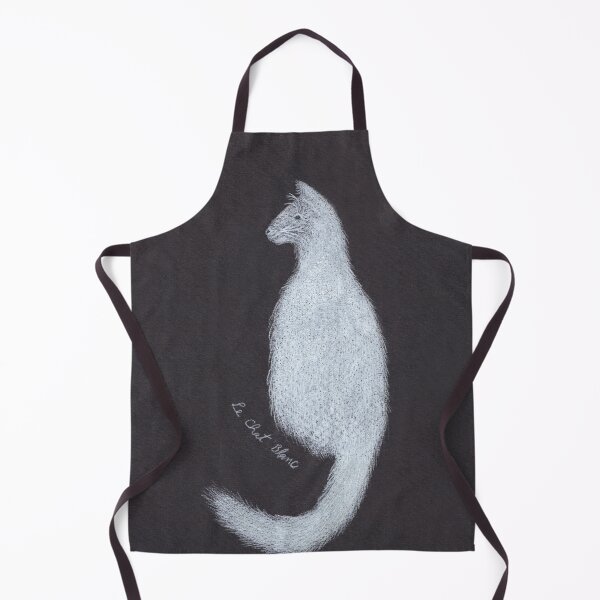 Item preview, Le Chat Blanc sur Noir designed and sold by The Elderberry Blossom.