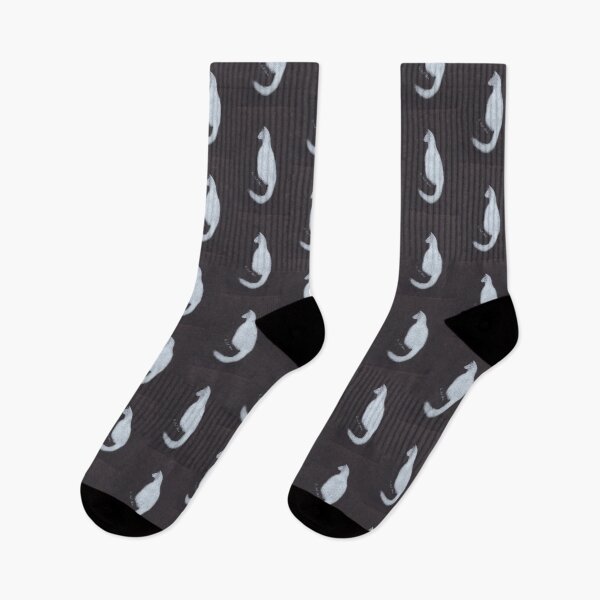Item preview, Le Chat Blanc sur Noir designed and sold by The Elderberry Blossom.