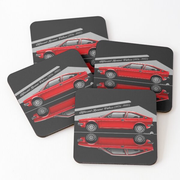 Item preview, Alfasud Sprint Veloce (Rosso Alfa) – Italian Boxer Spirit designed and sold by Azaziel.