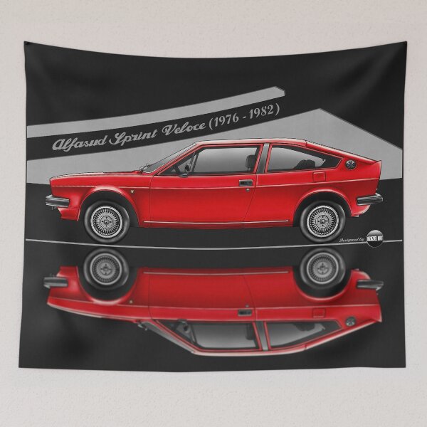 Item preview, Alfasud Sprint Veloce (Rosso Alfa) – Italian Boxer Spirit designed and sold by Azaziel.