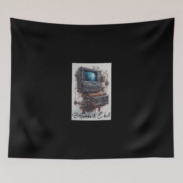 Item preview, Betamax & Chill | Retro Movie Night Design | 80s Vintage Tech Aesthetic designed and sold by Mark Mentzer.