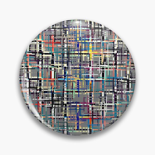 Item preview, Intersecting Multicolor Block Pattern designed and sold by limonlaur.
