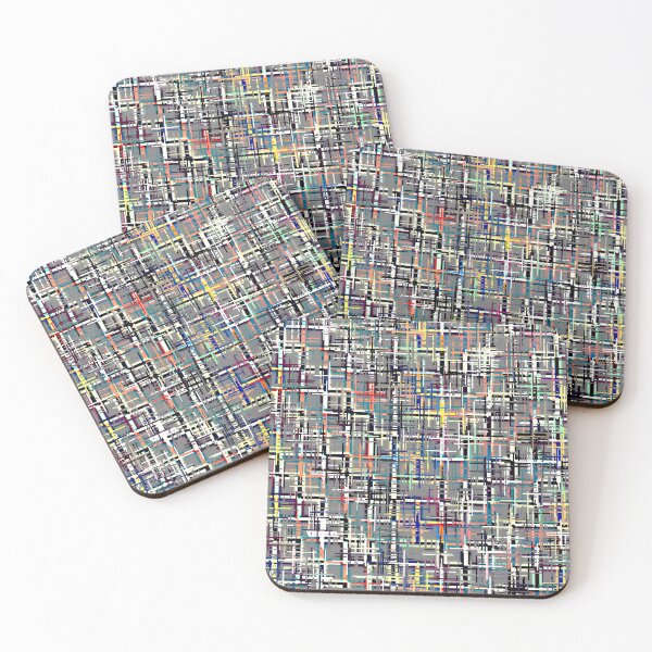 Item preview, Intersecting Multicolor Block Pattern designed and sold by limonlaur.