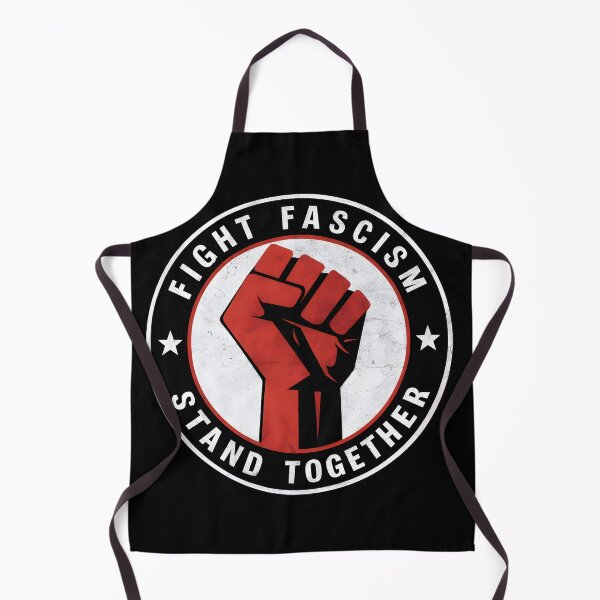 Item preview, Fight Fascism Stand Together Bold Red Fist Emblem Symbol of Resistance Strength and Unity Against Oppression Black Background Design designed and sold by Brian Hibbs.