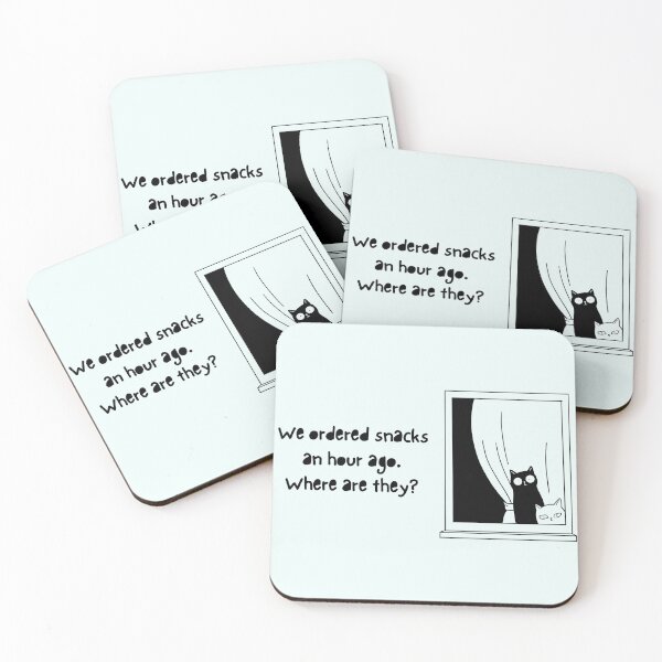 Item preview, We Ordered Snacks An Hour Ago. Where Are They? designed and sold by Artify Shirts.