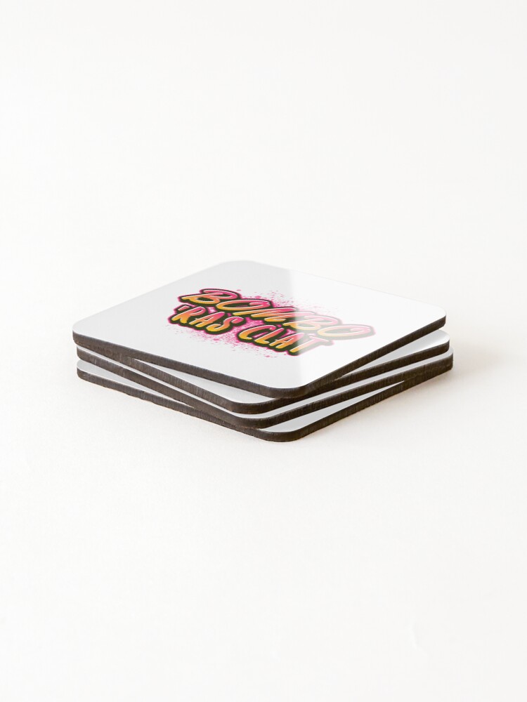 Thumbnail 4 of 5, Coasters (Set of 4), BOMBO RAS CLAT designed and sold by EdgeBoss.