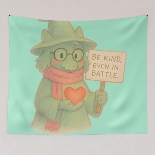 Item preview, Ralsei’s Rules of Kindness designed and sold by Uglyandcute.