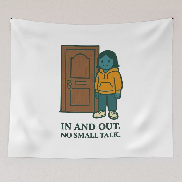 Item preview, Ivy In and Out. No Small Talk.  designed and sold by StrangeFiz.