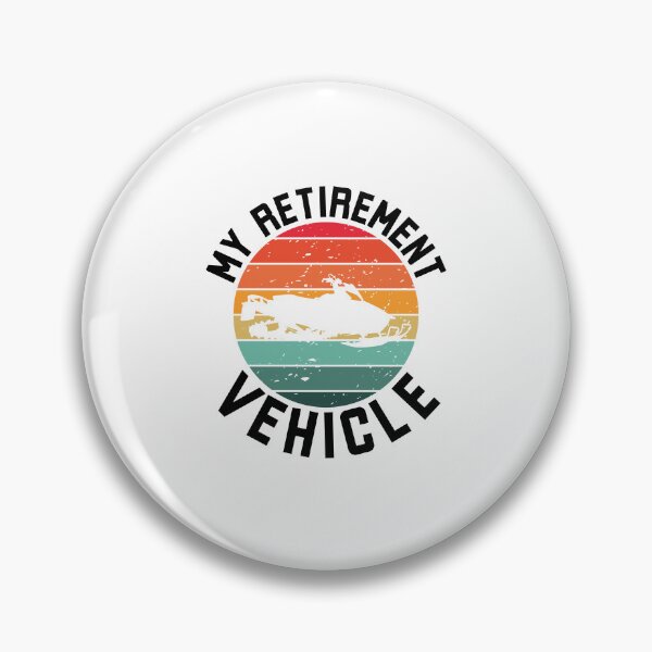 Item preview, My Retirement Vehicle funny snowmobiler retirement designed and sold by snowry.