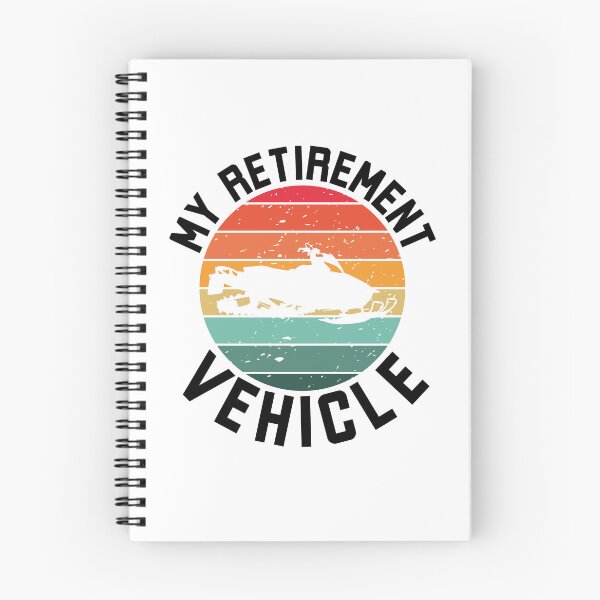 Item preview, My Retirement Vehicle funny snowmobiler retirement designed and sold by snowry.