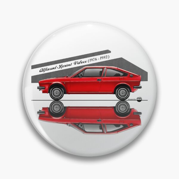 Item preview, Alfasud Sprint Veloce (Rosso Alfa) – Italian Boxer Spirit designed and sold by Azaziel.
