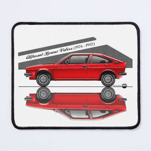 Item preview, Alfasud Sprint Veloce (Rosso Alfa) – Italian Boxer Spirit designed and sold by Azaziel.