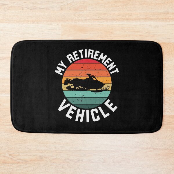 Item preview, My Retirement Vehicle funny snowmobiler retirement designed and sold by snowry.
