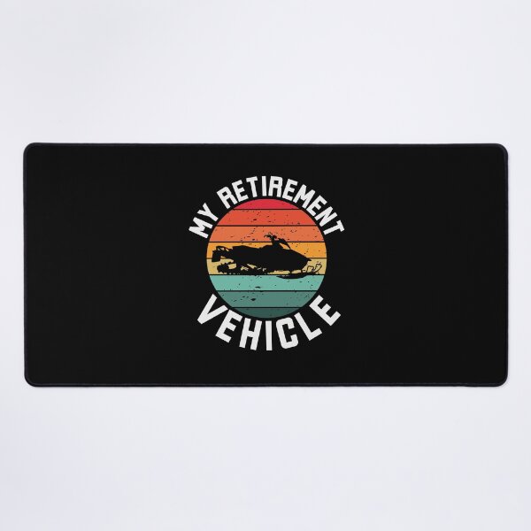 Item preview, My Retirement Vehicle funny snowmobiler retirement designed and sold by snowry.
