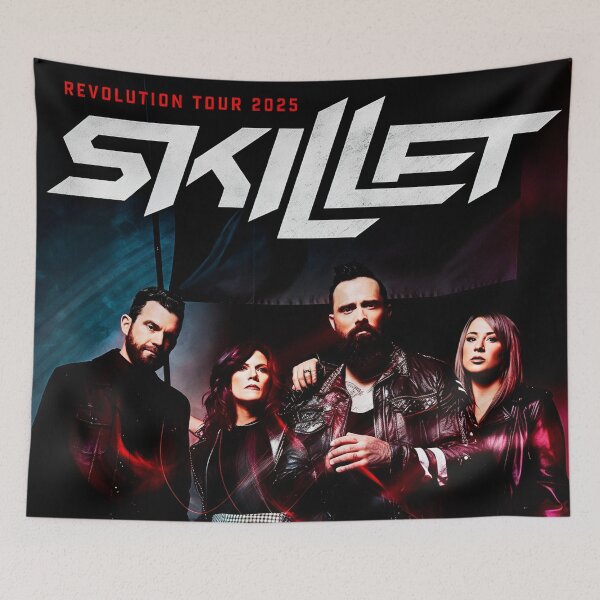 Aperçu de l'œuvre Tournée Revolution Skillet 2025 Ori créée et vendue par pendiC211.
