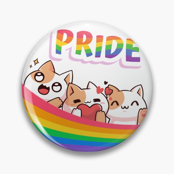 Item preview, Pride Cats with Rainbows – LGBTQ+ Support Sticker designed and sold by Wildspirit111.