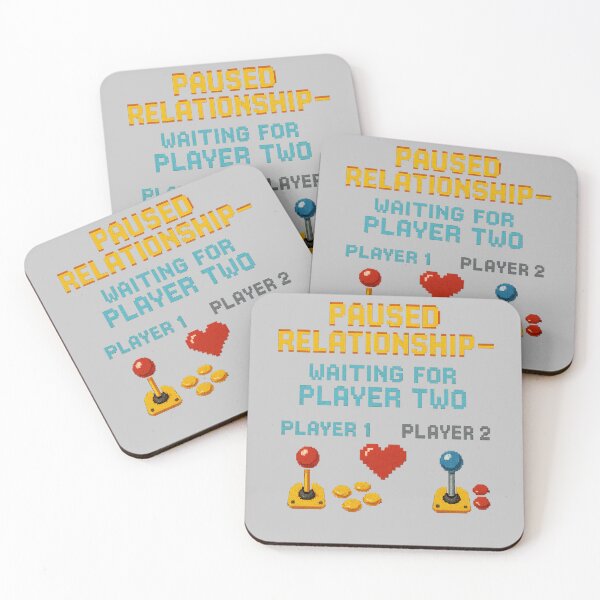 Item preview, Paused Relationship – Waiting for Player Two Retro Gamer designed and sold by TeesAndSass.