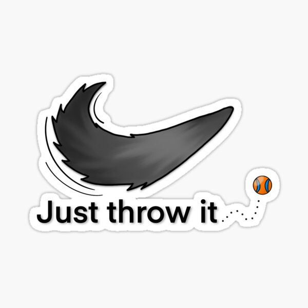 Item preview, Just Throw It designed and sold by Carissariley.