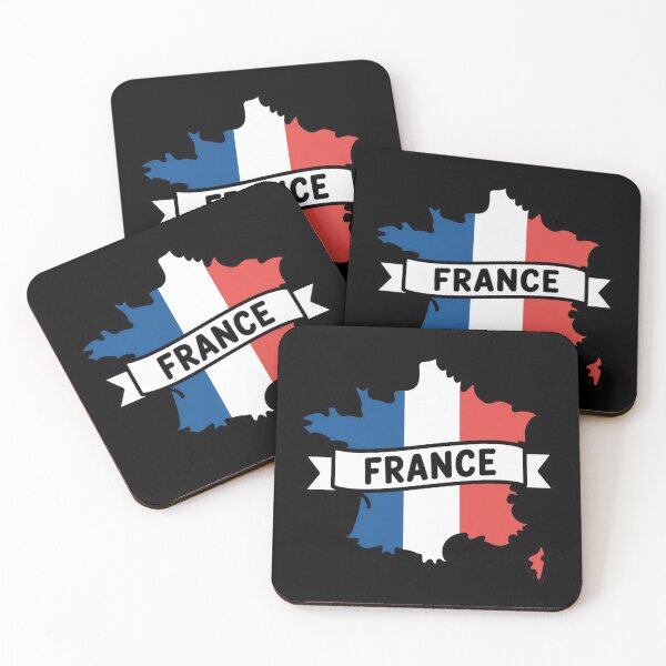 Item preview, France Flag Map designed and sold by Paper Drip.