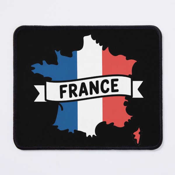 Item preview, France Flag Map designed and sold by Paper Drip.