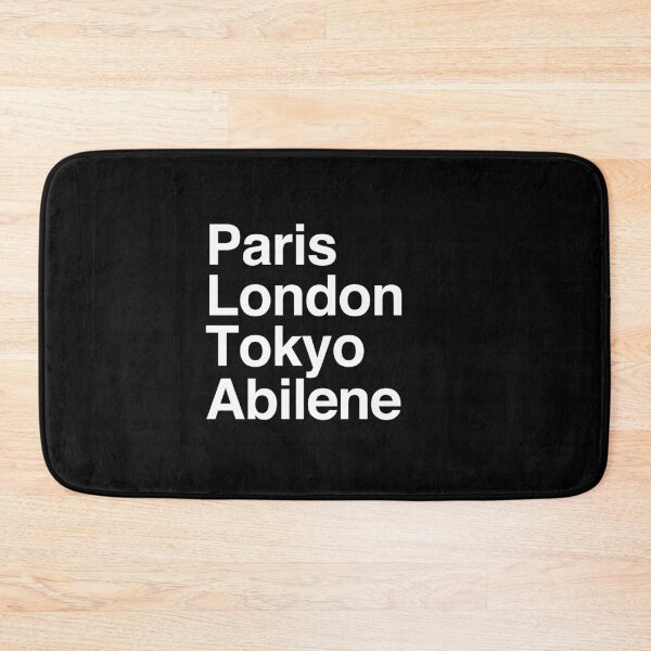 Item preview, Paris London Tokyo Abilene designed and sold by Custom365.