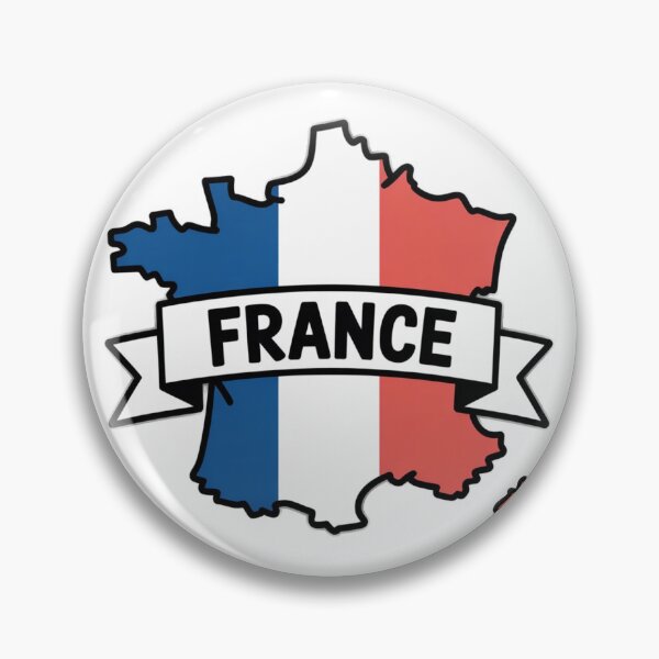 Item preview, France Flag Map designed and sold by Paper Drip.