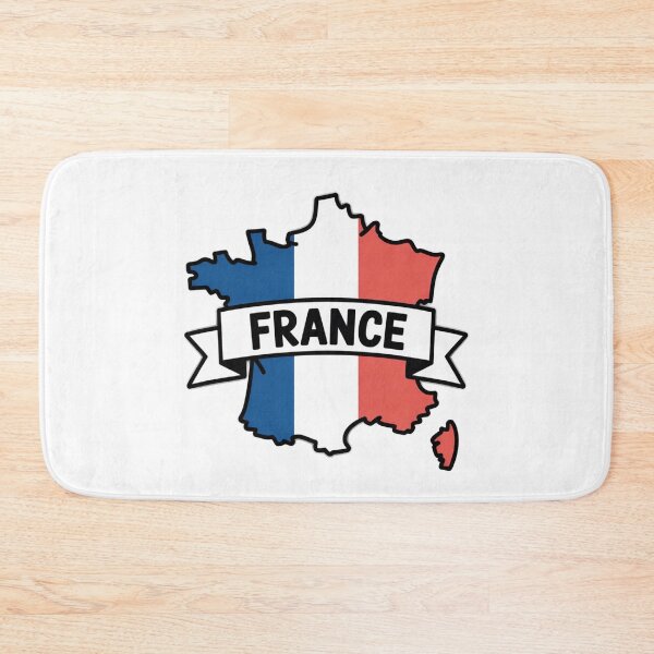 Item preview, France Flag Map designed and sold by Paper Drip.
