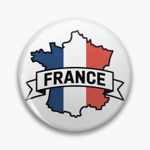 Item preview, France Flag Map designed and sold by Paper Drip.