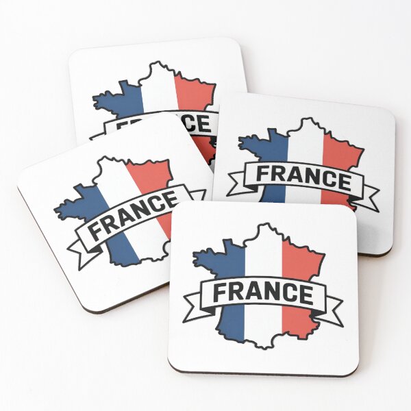 Item preview, France Flag Map designed and sold by Paper Drip.