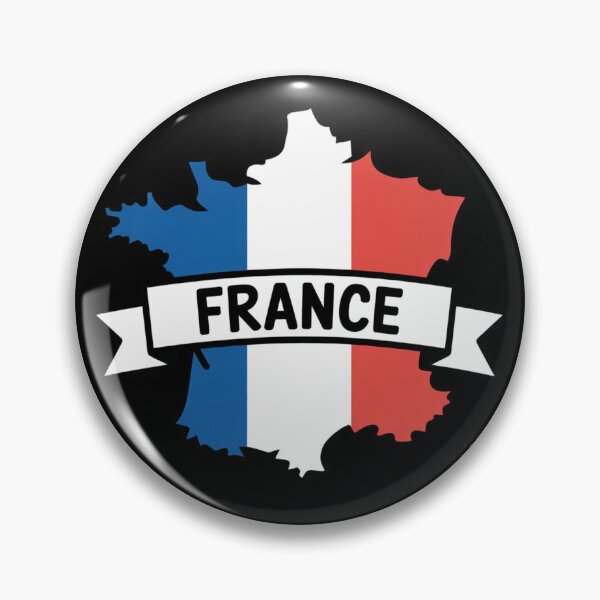 Item preview, France Flag Map designed and sold by Paper Drip.