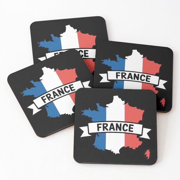 Item preview, France Flag Map designed and sold by Paper Drip.