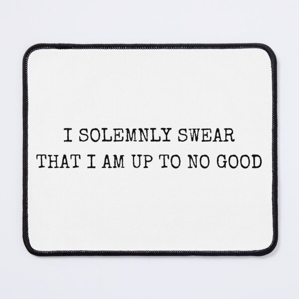 Item preview, I Solemnly Swear that I am up to No Good Typewriter designed and sold by evachandler11.