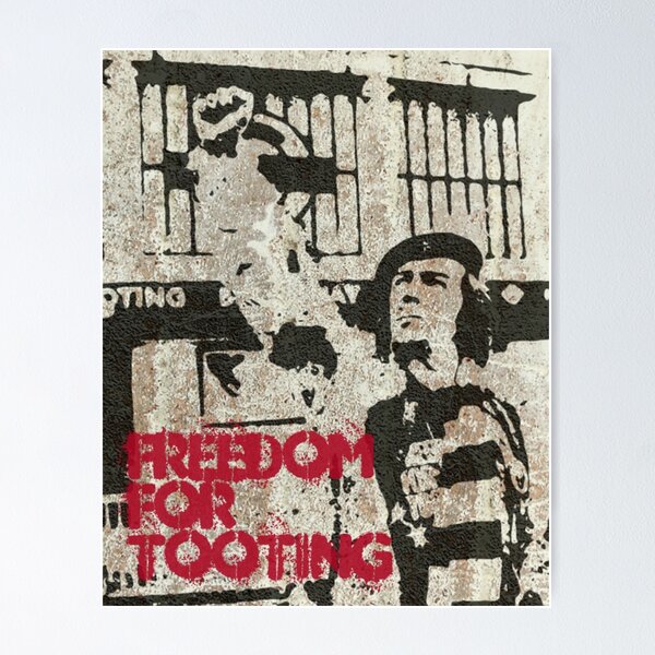 Item preview, Graffiti Art: Freedom for Tooting designed and sold by halibutgoatramb.