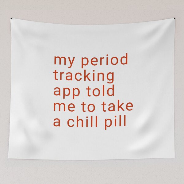 Item preview, Period app advice designed and sold by EveningRaine.