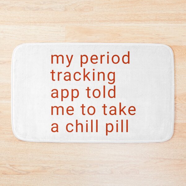 Item preview, Period app advice designed and sold by EveningRaine.