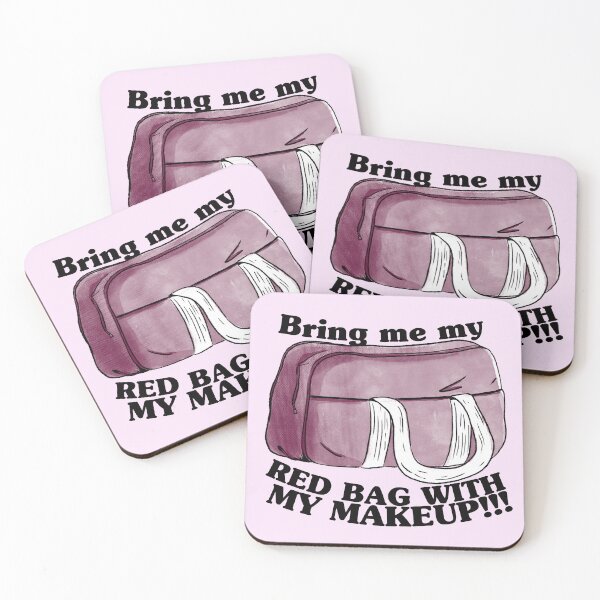 Item preview, Bring me my RED BAG WITH MY MAKEUP!!! designed and sold by Keeping Art Heavenly.